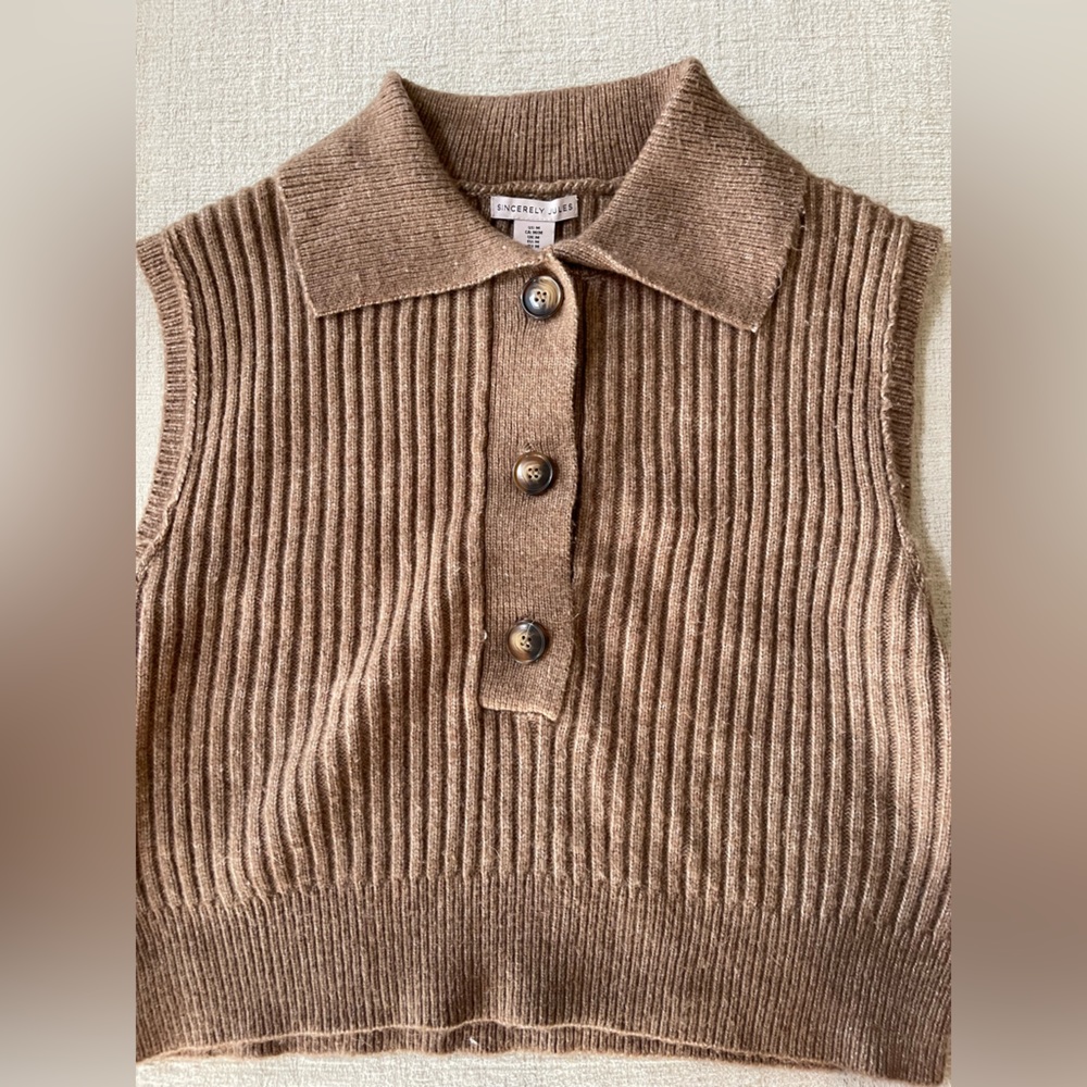 Sincerely Jules sweater vest